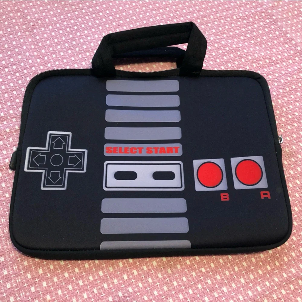 Retro Gaming Console Laptop Bag